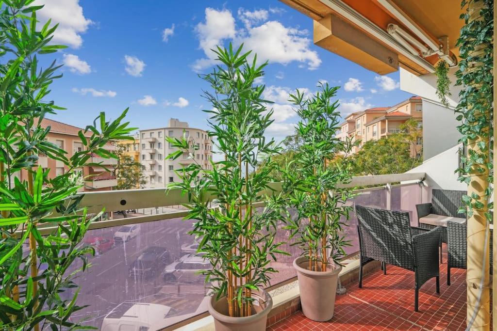 Charmant Appartement Vue Mer 7Eme - Plage 200M マルセイユ エクステリア 写真